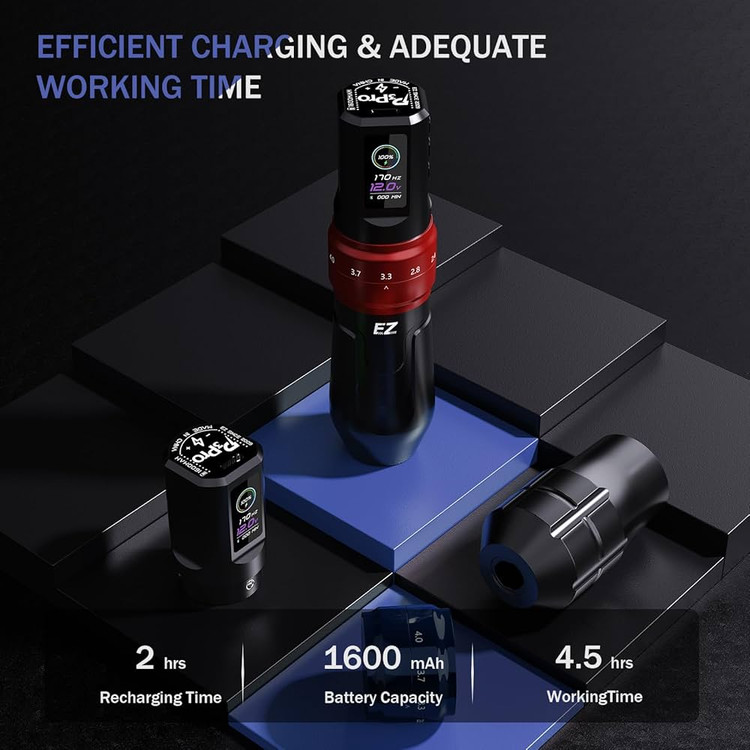 دستگاه تاتو مدل machine eztatoo p3 pro