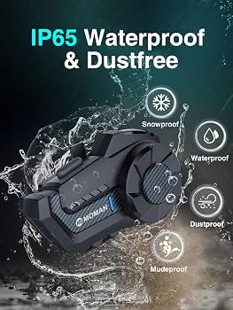 هدست بلوتوث و اینترکام موتور سیکلت مدل H2pro برند moman