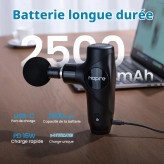 ماساژور تفنگی مدل NAPRE NEG-301 | ماساژور شارژی بدن با قابلیت گرمایش
