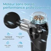 ماساژور تفنگی مدل NAPRE NEG-301 | ماساژور شارژی بدن با قابلیت گرمایش