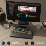 کیبورد مکانیکی ارگونومیک مدل RK-S70