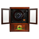 گرامافون مجستیک مدل TT40 چوبی با رادیو AM/FM