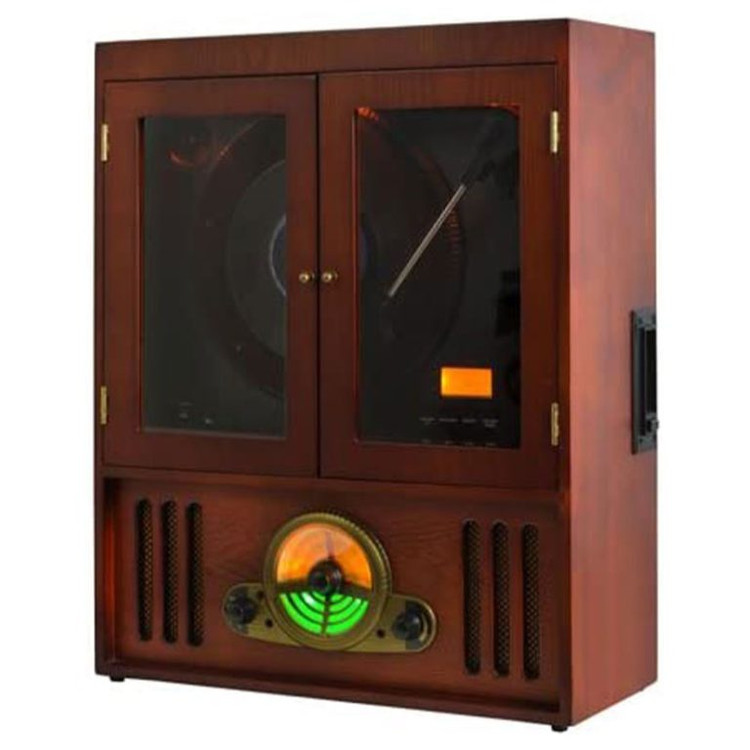 گرامافون مجستیک مدل TT40 چوبی با رادیو AM/FM