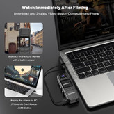 دوربین بدنی برند Kaysunlinkمدل H82 با حافظه 128 گیگابایت و فیلمبرداری Full HD