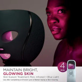 ماسک نوردرمانی LED صورت برندShark مدلCryoGlow FW312