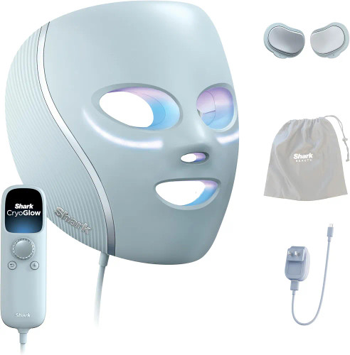 ماسک نوردرمانی LED صورت برندShark مدلCryoGlow FW312