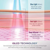 ماسک نوردرمانی LED صورت برندShark مدلCryoGlow FW312