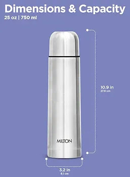 فلاسک میلـتون مدل Thermosteel Flip Lid 750