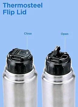 فلاسک میلـتون مدل Thermosteel Flip Lid 750