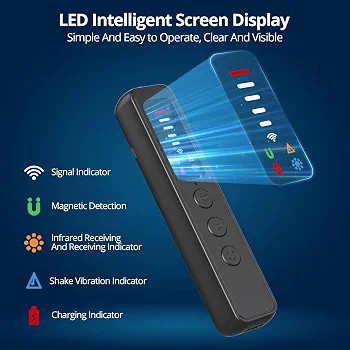 دستگاه تشخیص دوربین مخفی و ردیاب GPS سوهاپی مدل S502