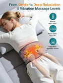 کمربند گرمایشی شارژی با ماساژ لرزشی Heating Pad AJHSB23
