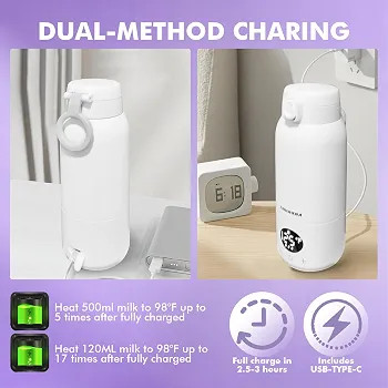شیرگرم کن قابل حمل نوزاد مدلCy520