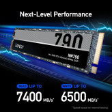 هارد اینترنال اس اس دی PCIe Gen4 x4 لکسار مدل NM790 ظرفیت 2 ترابایت Lexar NM790 SSD Internal PCIe Gen4 x4 Hard Drive - 2TB