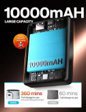 ماساژور و گرمکن کمری بیسیم برندALLJOYمدل AJHV2E10 با باتری 10000mAh