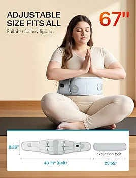 ماساژور و گرمکن کمری بیسیم برندALLJOYمدل AJHV2E10 با باتری 10000mAh
