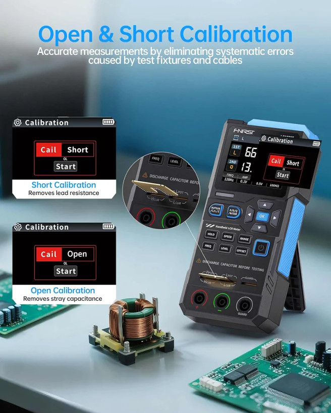 LCR متر FNIRSI مدل LC1020E