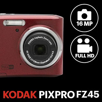 دوربین کامپکت کداک Kodak PixpproFZ45 Digital Camera Red