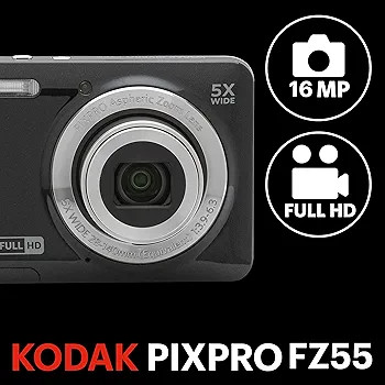 دوربین کامپکت کداک Kodak PixpproFZ۵۵ Digital Camera Black