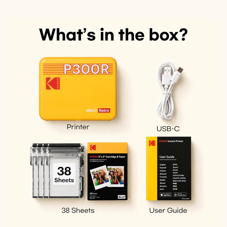 پرینتر عکس قابل حمل KODAK Mini 2 Retro