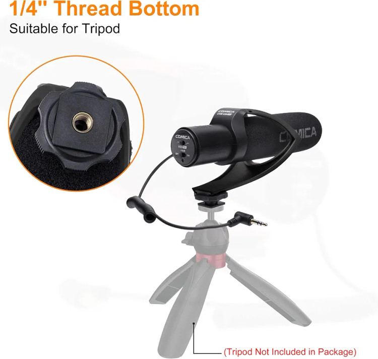 میکروفون شاتگان کاندنسر کامیکا مدل Comica CVM-V30 PRO