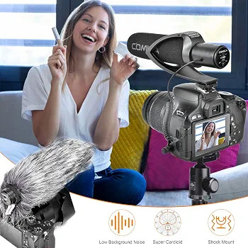 میکروفون شاتگان کاندنسر کامیکا مدل Comica CVM-V30 PRO