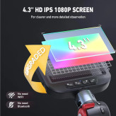 بروسکوپ مفصل دار دوطرفه رالکم مدل H408B-1