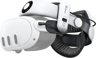 Head strap bobo vr s3 pro با سیستم تهویه بند پشت meta 3 v3s