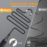 دوربین بازرسی بروسکوپی چرخشی ۳۶۰ درجه QIMIC با کیفیت 1080P