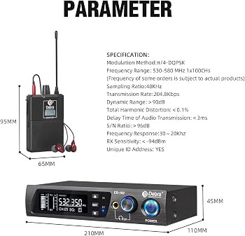 مانیتورینگ بیسیم دبرا مدلER-202