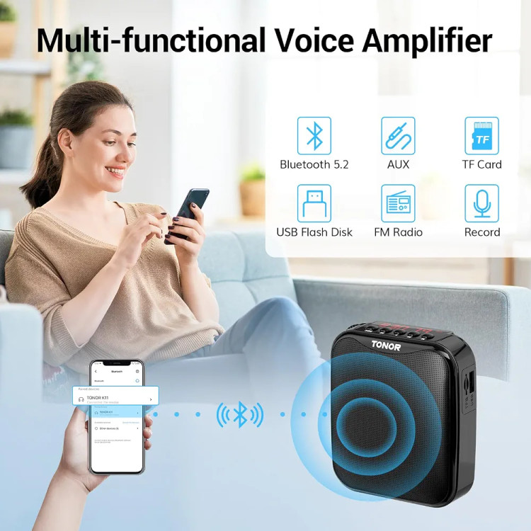 آمپلی فایر صوتی مدل Tonor K11 Voice Amplifier