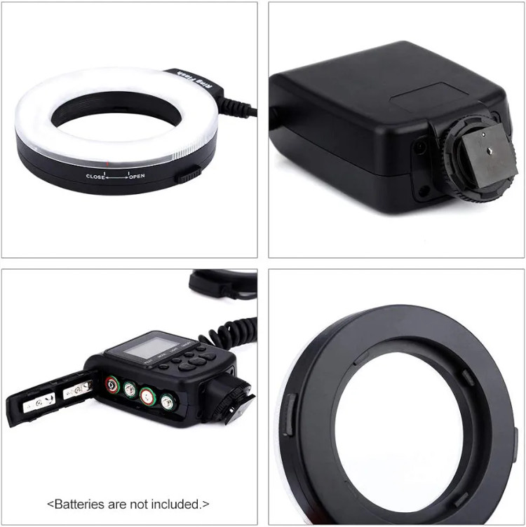فلاش حلقهای ماکرو LED اندور Andoer HD-130