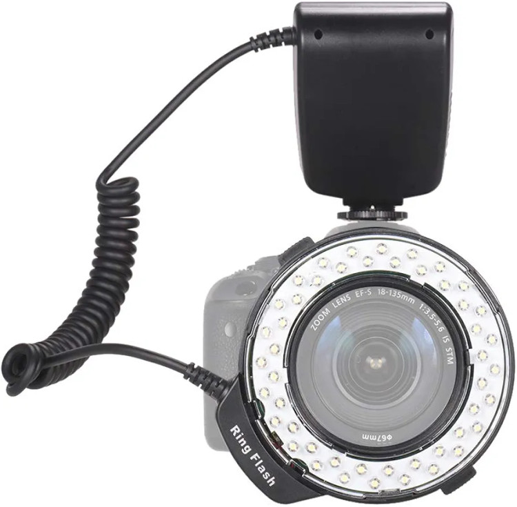 فلاش حلقهای ماکرو LED اندور Andoer HD-130