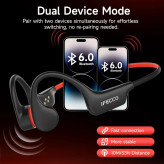 هدفون استخوانی ضدآب IFECCO مدل X27 با Bluetooth 6.0، حافظه داخلی 8GB