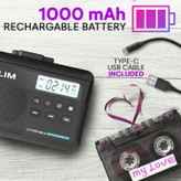 پخش و تبدیل کاست به MP3 مدل KLIM K7